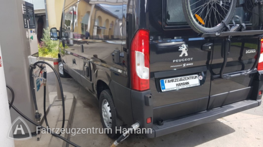 Wohnmobil Gas tanken